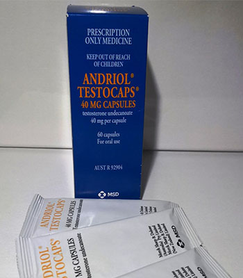 Buy Andriol 40 mg x 60 Caps Organon (testosterone undecanoate)-Online at ADHD Pharmacy UK