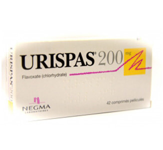 Buy Urispas (Flavoxate) 200mg Tablets  x 1's-Online at ADHD Pharmacy UK