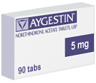 Buy Aygestin (Norethindrone) 5mg Tablets  x 1's-Online at ADHD Pharmacy UK